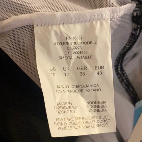 SWIM Solutions Coastal Plates Tiered Swimsuit - Picture 7 of 8